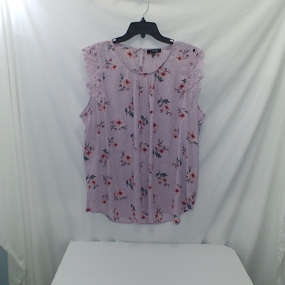 Charmed by Eve women's SZ 3X light pink sleeveless